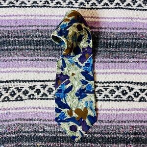 VTG 1990s David Lawrence Abstract Patterned Tie